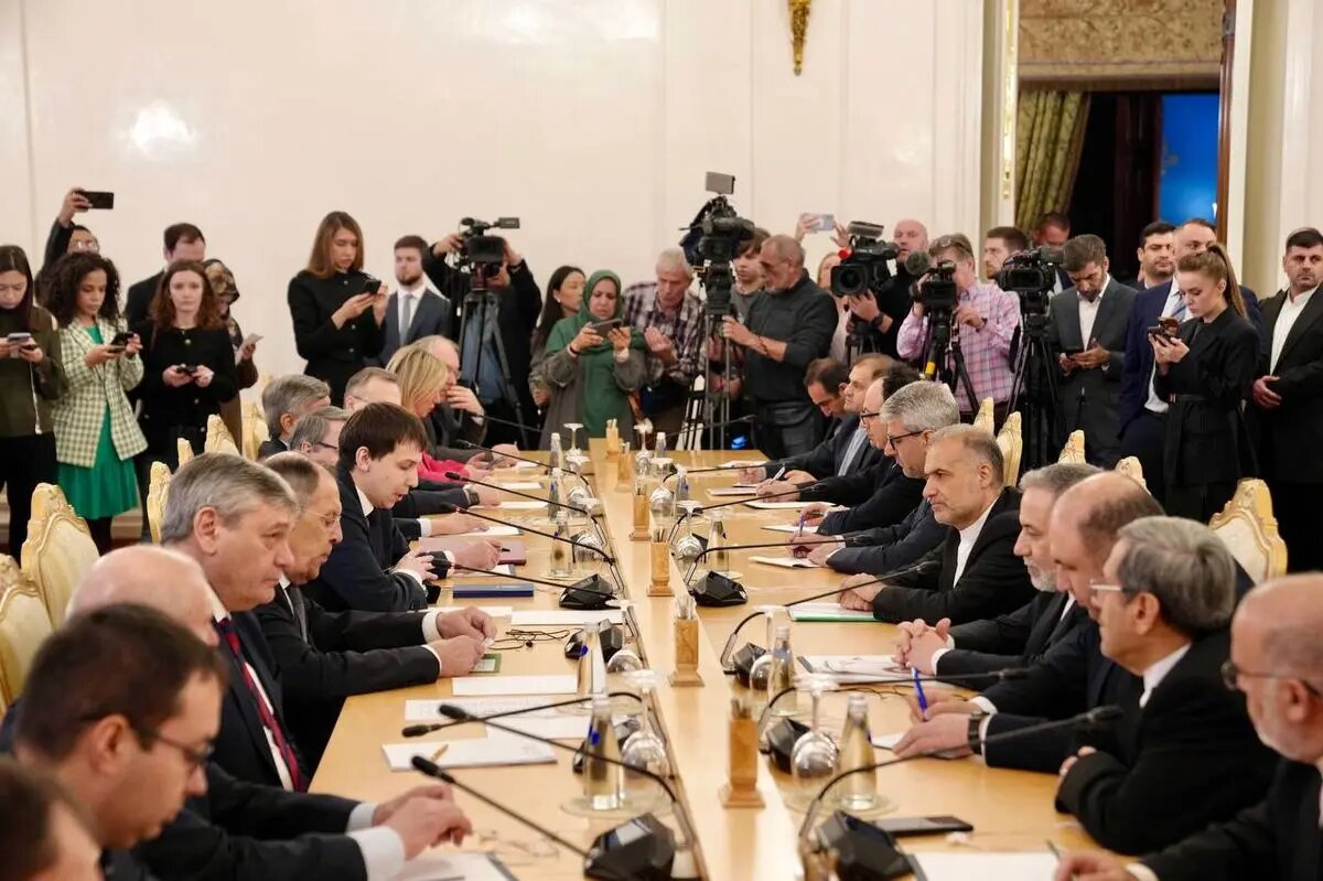 دیدار وزرای امور خارجه ایران و روسیه در مسکو