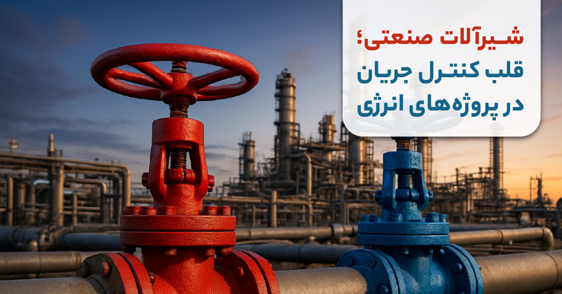 هیچ‌کس درباره این ریسک حرف نمی‌زند؛ نقش شیرآلات صنعتی در توقف پروژه‌های انرژی