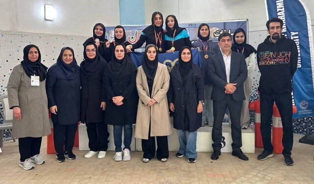 برگزاری رقابتهای غریقنجات دانشجویان دختر دانشگاههای کشور در دانشگاه خوارزمی