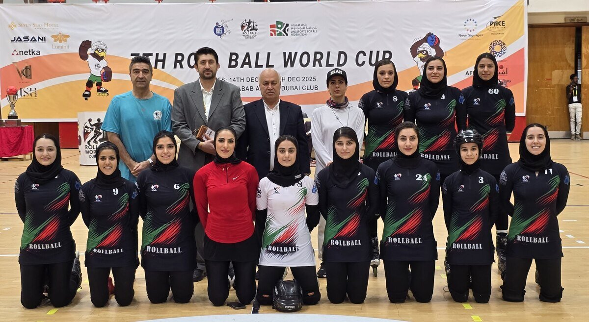 جام جهانی اسکیت رولبال| بانوان ایران بر سکوی سوم جهان ایستادند