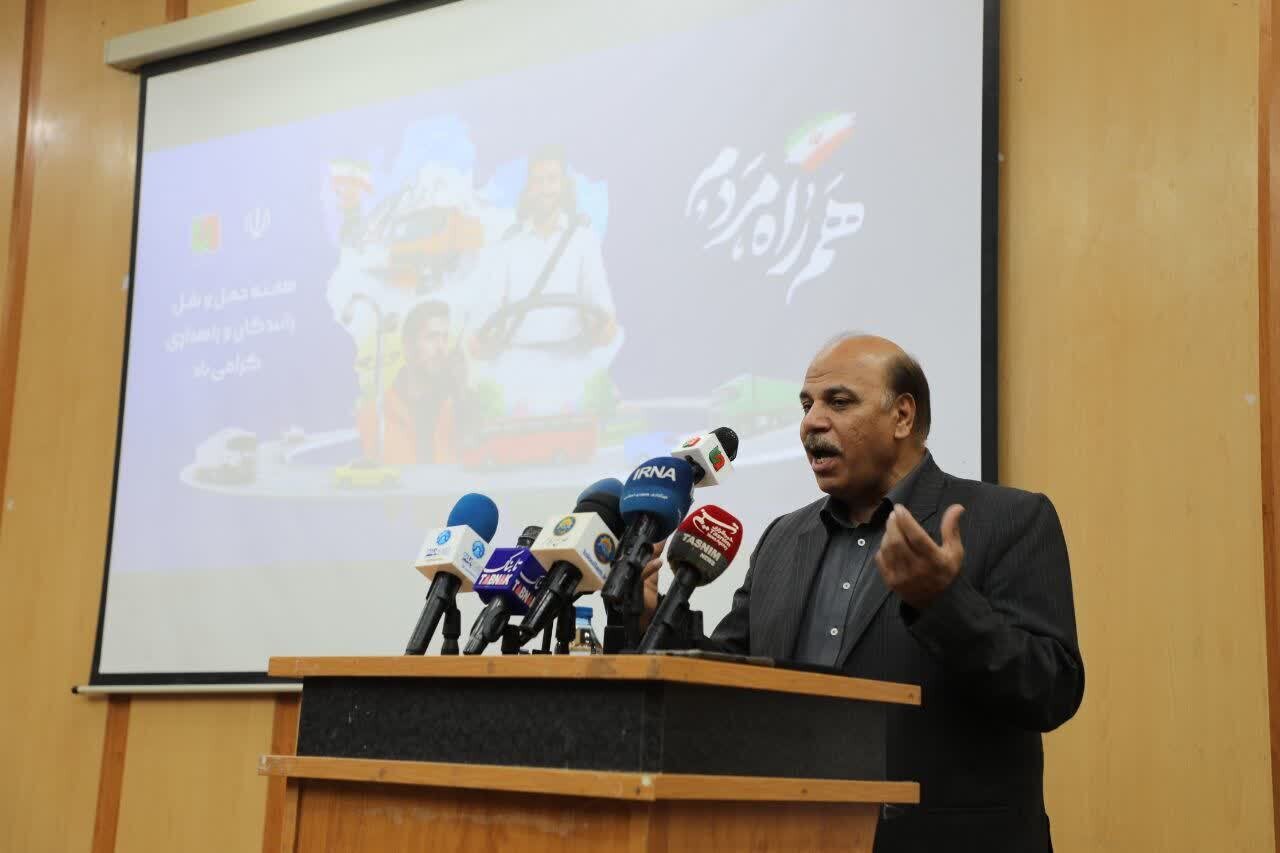 معاون سازمان راهداری کشور: در جنگ اخیر جابهجایی کالای اساسی دو برابر شد