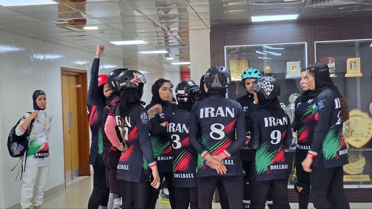 صعود تیم ملی دختران اسکیت رولبال به نیمه نهایی جام جهانی