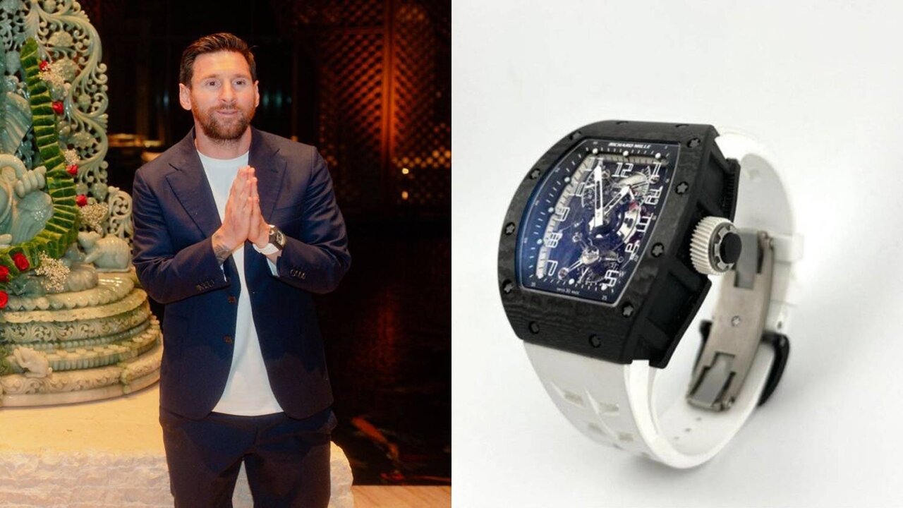 هدیه گرانقیمت پسر میلیاردر هندی به مسی