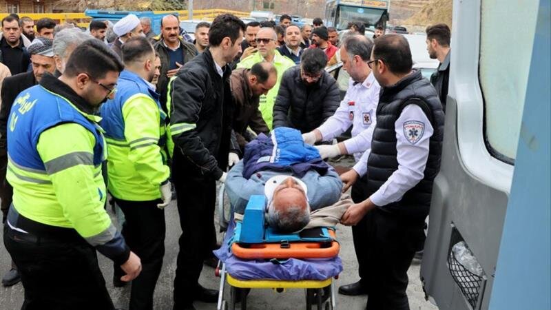 بررسی میدانی رئیس اورژانس کشور از روند امدادرسانی یک حادثه در ارومیه