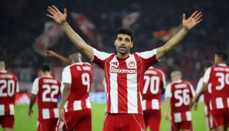 طارمی آمد، المپیاکوس با 6 گل صدرنشین شد