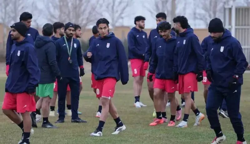 برف شدید، عامل لغو بازی دوستانه آلومینیوم و تیم امید