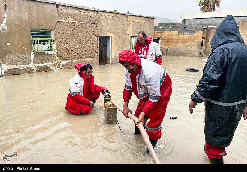 سیل و آبگرفتگی در لامرد