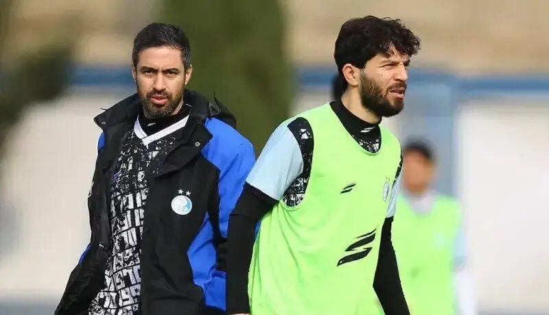 جدیدترین بازیکن استقلال برابر گلگهر بازی میکند