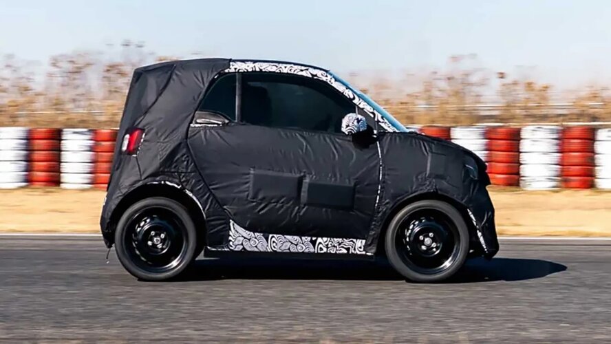 اولین تصاویر از اسمارت 2#، جانشین برقی فورتو با فناوری جیلی