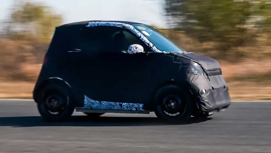 اولین تصاویر از اسمارت 2#، جانشین برقی فورتو با فناوری جیلی