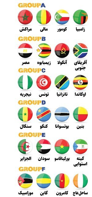 جای خالی شاخهای آفریقا