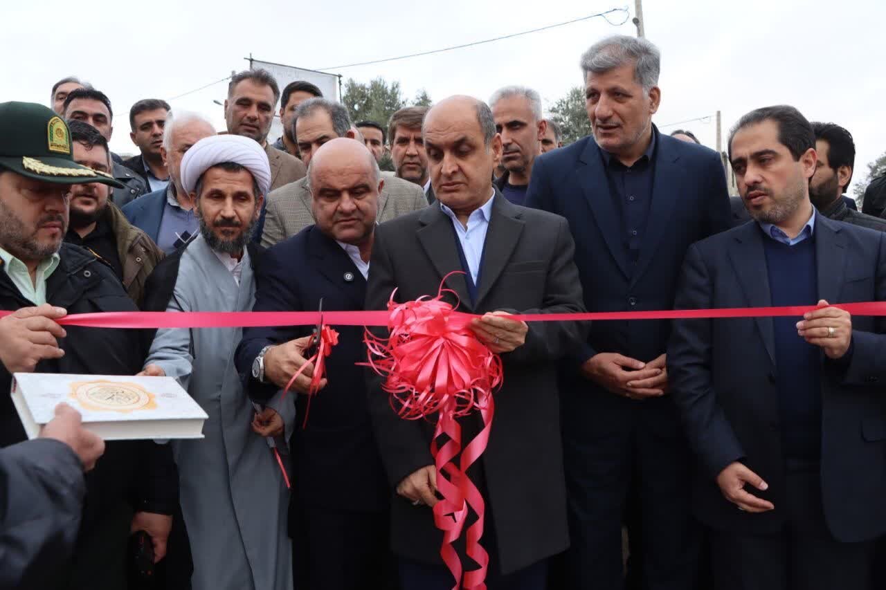 ساختمان بخشداری تازه تأسیس لوشان افتتاح شد