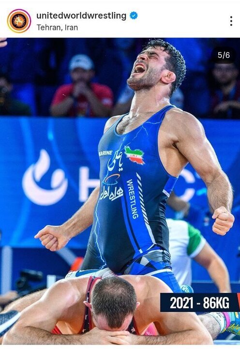 اتحادیه جهانی کشتی؛ حسن یزدانی در گذر زمان از ۵۰ به ۹۷ کیلوگرم