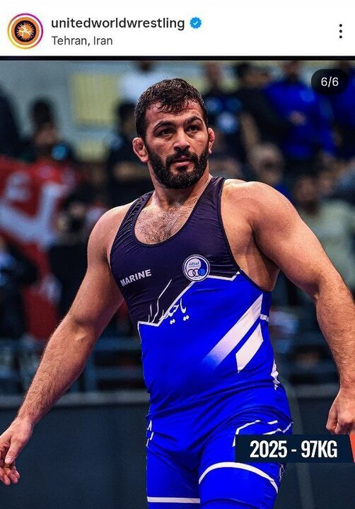 روایت تصویری اتحادیه جهانی از مسیر یزدانی/ شروع رقابت بزرگ با آذرپیرا در ۹۷ کیلو