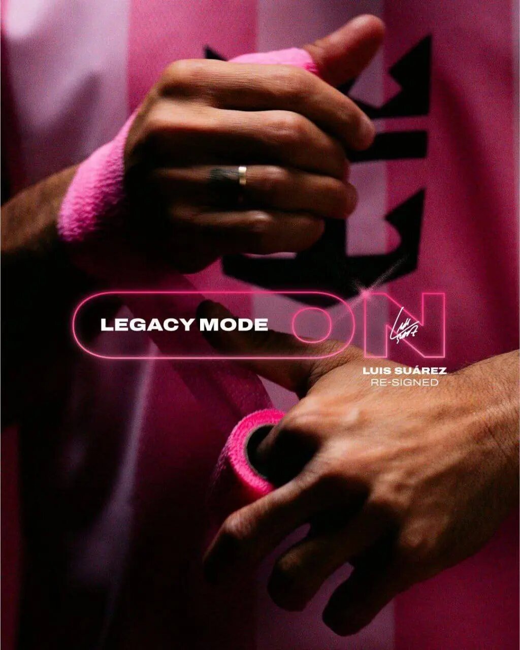 لوئیس سوارز با اینترمیامی تمدید کرد