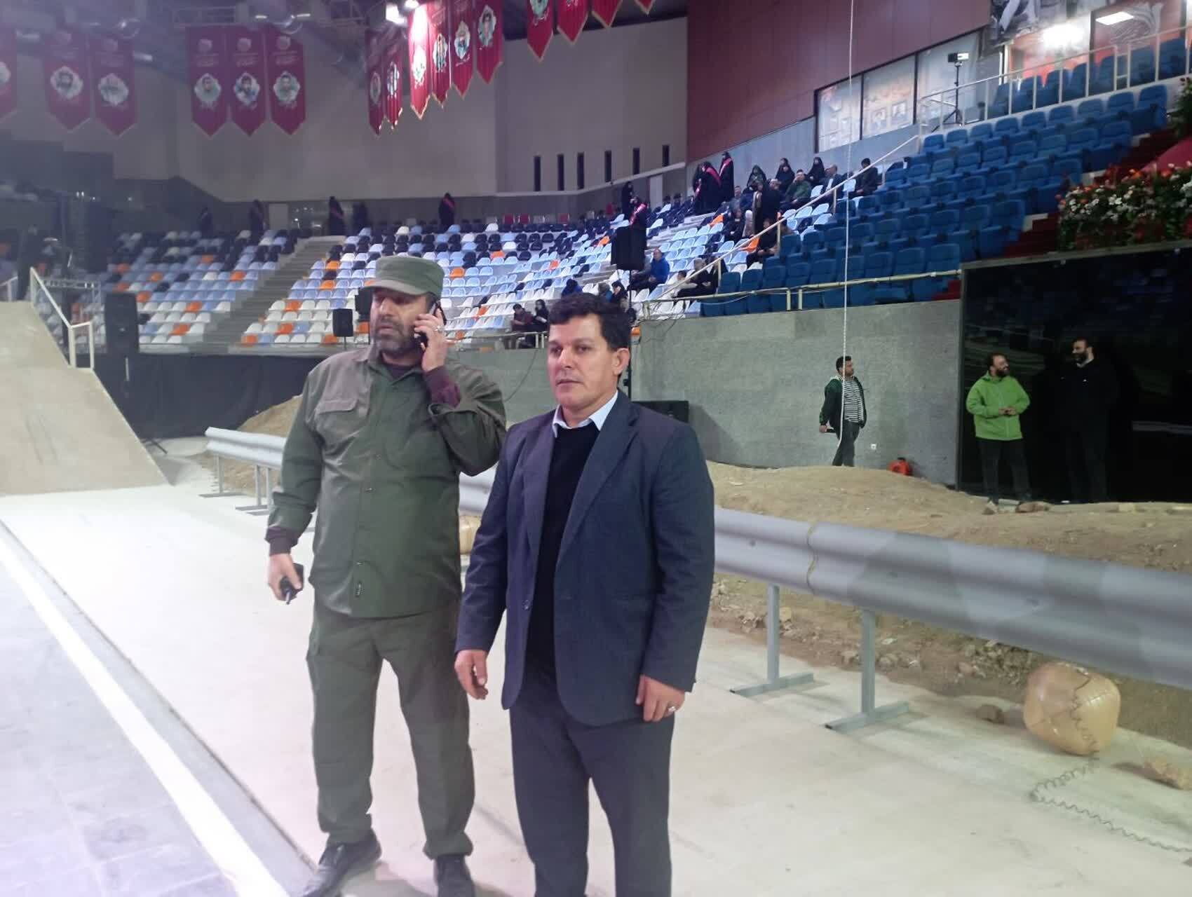 گزارش تصویری از برگزاری مراسم کنگره پنج هزار و ۵۸۰ شهید استان البرز