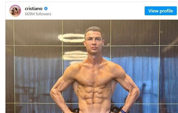 غافلگیری با تصویر تکان‌دهنده رونالدو