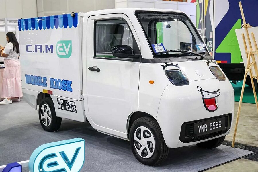 Cam EV، وانت کوچک ساخت مالزی با چهرهای بامزه!