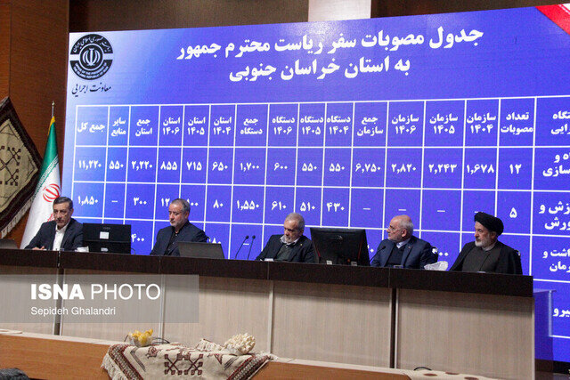 گزارش سفر پاییزی رئیس‌جمهور به خراسان جنوبی 