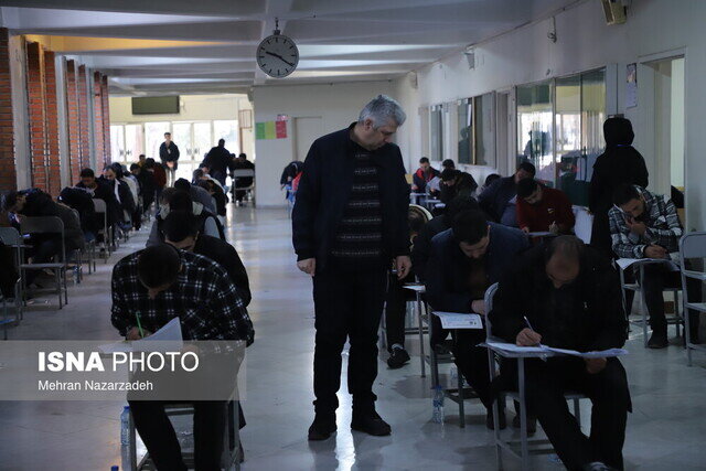 برگزاری آزمون استخدامی سرایداری آموزش و پرورش با حضور ۲۸۸۰ داوطلب در تبریز