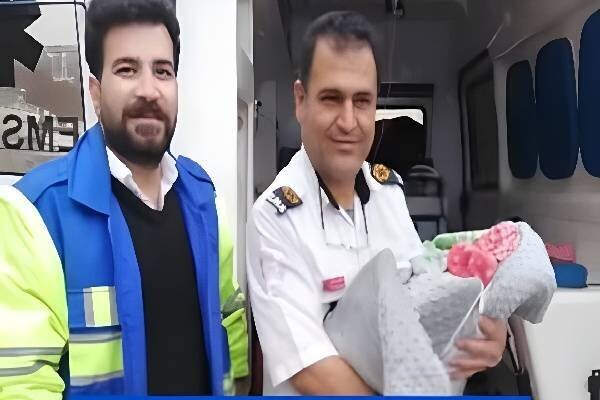 تولد نوزاد در دل سرمای کوهستان لوداب؛فرشتگان سفیدپوش ناجی مادر و نوزاد