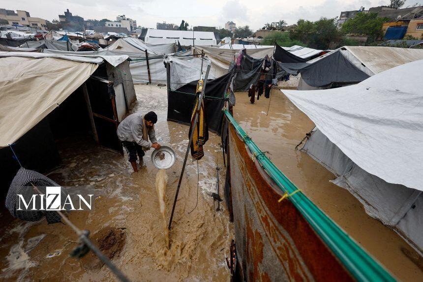 سیل و ویرانی در غزه؛ لزوم اقدام جهانی برای پایان دادن به نسل‌کشی