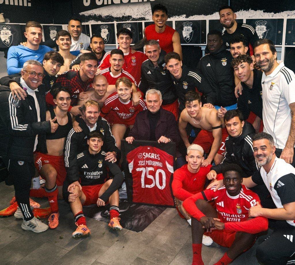 یک رکورد خاص برای آقای خاص؛ پرواز مورینیو در بنفیکا!