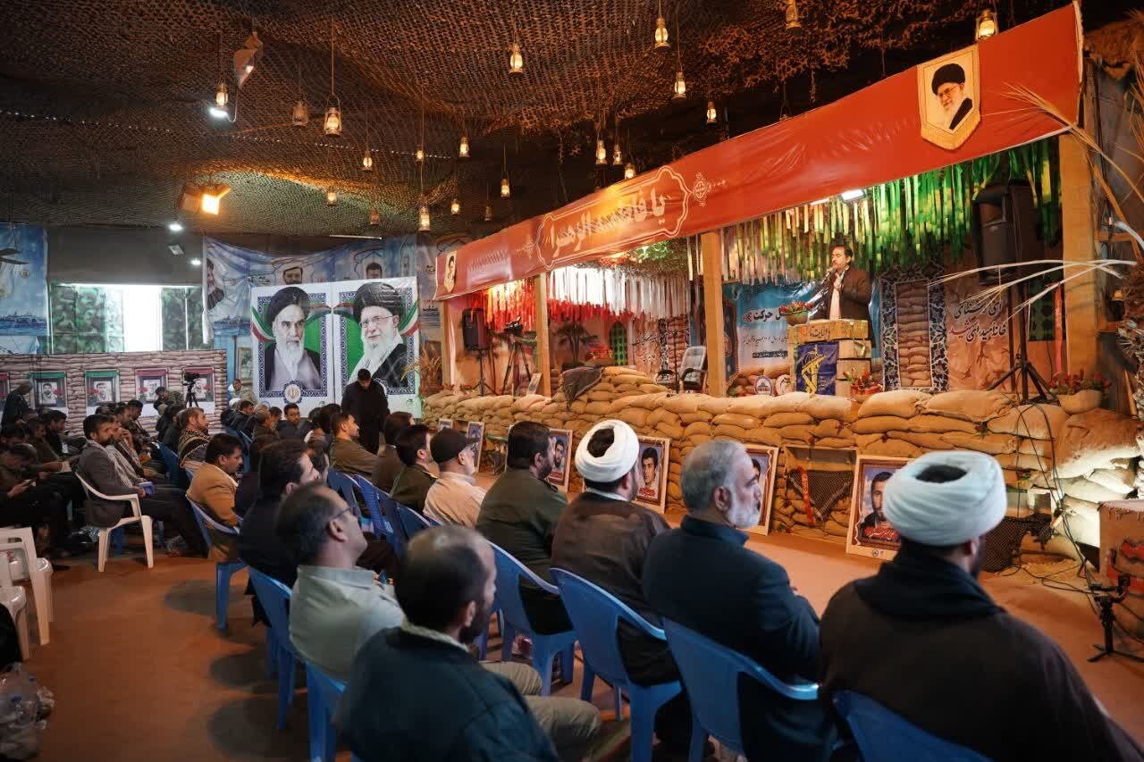 برگزاری آیین افتتاحیه راهیان‌نور بسیج فرهنگیان کشور در یادمان اروندکنار + عکس