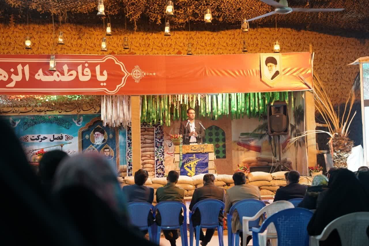 برگزاری آیین افتتاحیه راهیان‌نور بسیج فرهنگیان کشور در یادمان اروندکنار + عکس