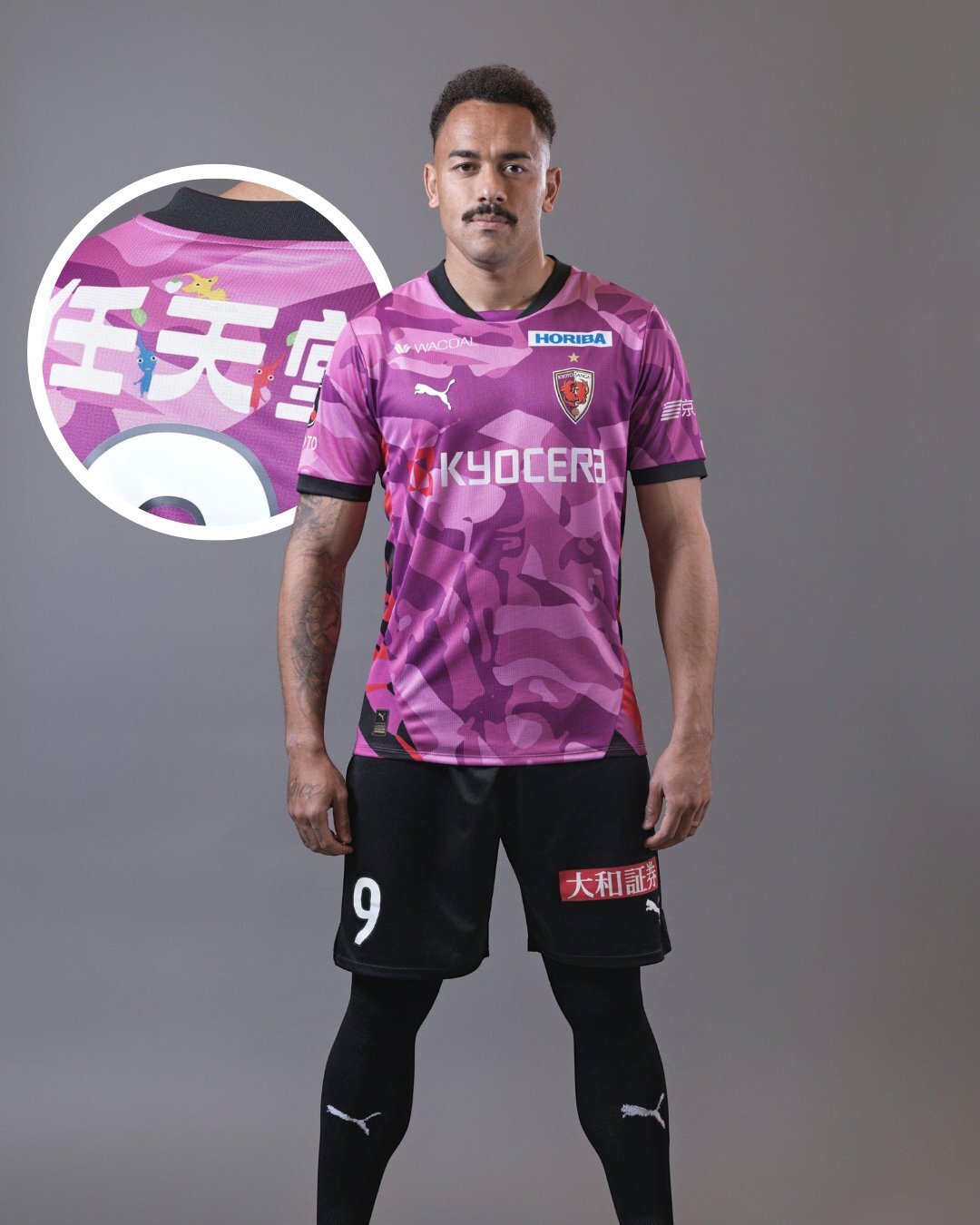 پیراهن تیم فوتبال Kyoto FC در لیگ ژاپن به شخصیت‌های یک بازی ویدیویی مزین خواهد شد