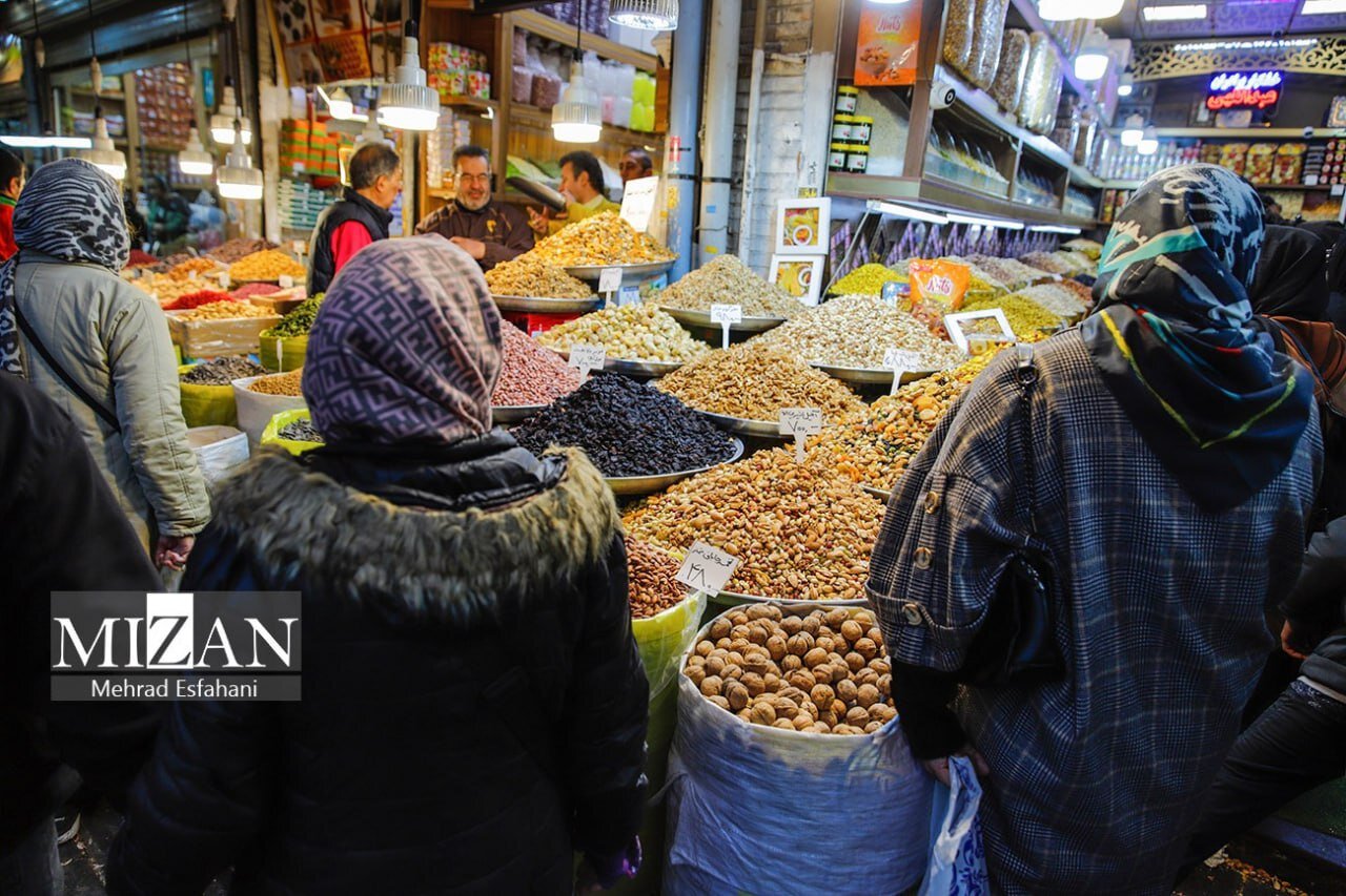 عکس/بازار خرید شب یلدا