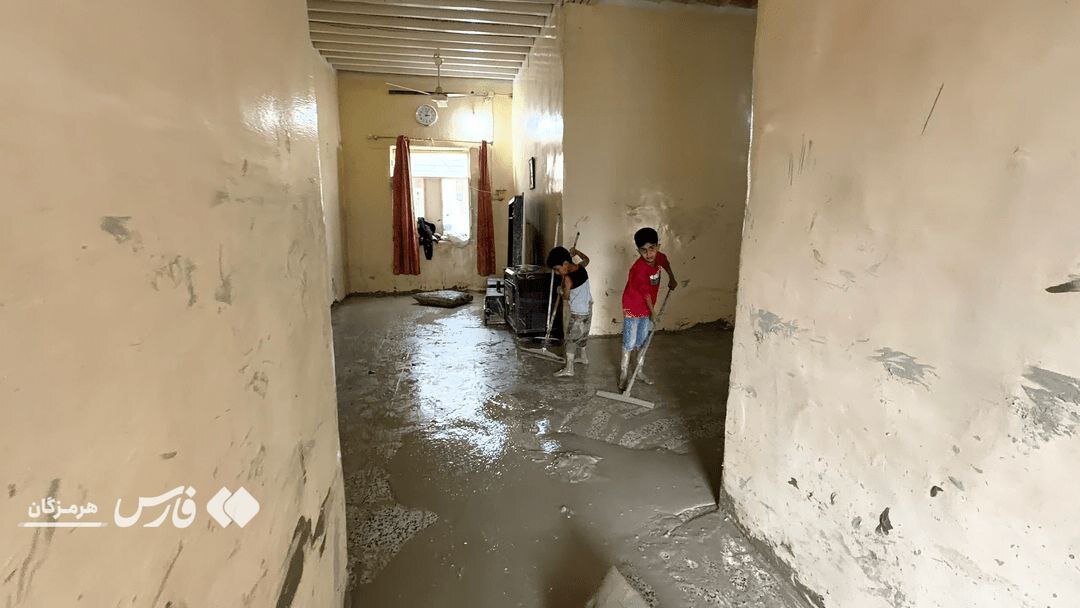 عکس/مناطق سیل زده شرق هرمزگان