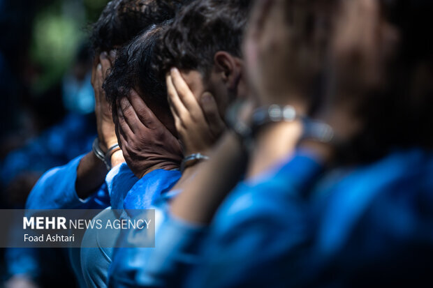 دستگیری ۱۳۳۶ سارق و ۸۲ مالخر طی ۳ روز توسط پلیس