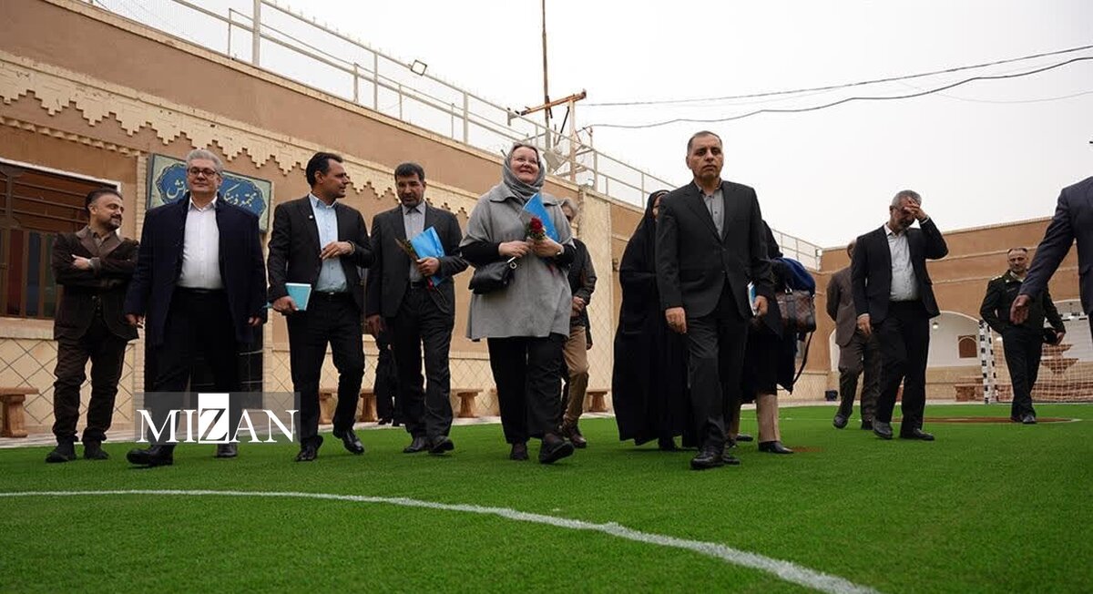 رئیس دفتر سازمان یونیسف در ایران از کانون اصلاح و تربیت یزد بازدید کرد