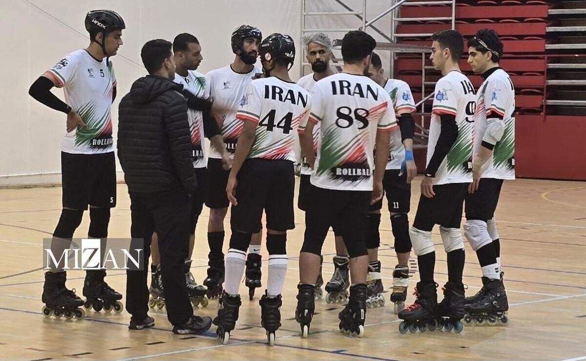 تیم ملی اسکیت رولبال پسران ایران روی سکوی جهانی