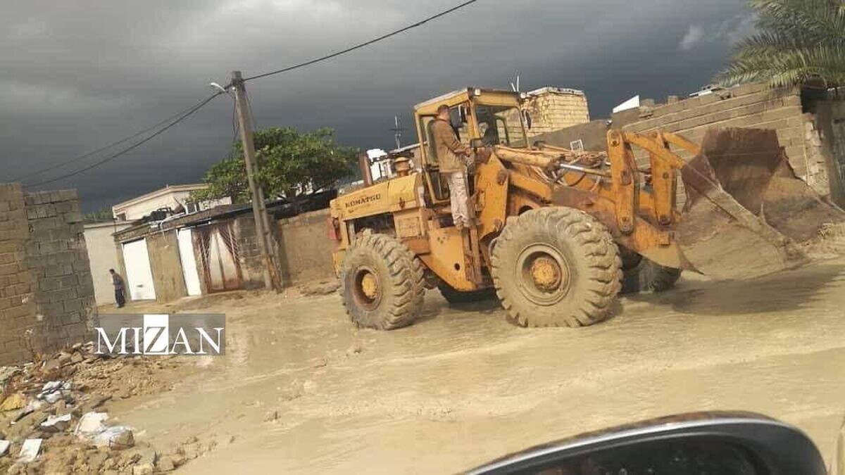 حضور جهادی و مقتدرانه قرارگاه مقدم مدینه منوره سپاه در امدادرسانی به سیل‌زدگان قشم