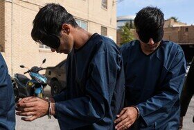 زمینگیر شدن سرکرده اوباش محله پیروزی +فیلم