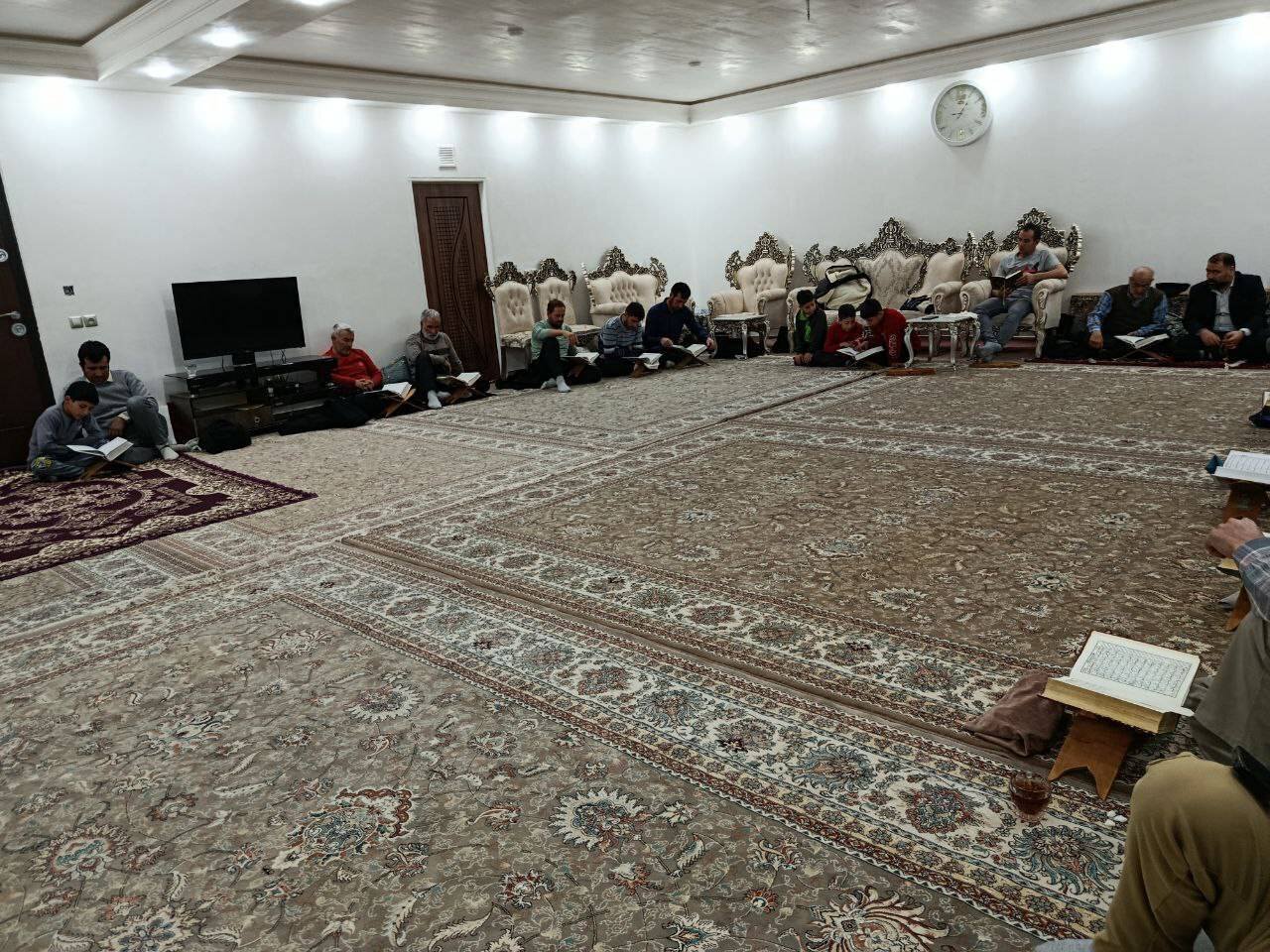 صدای دلنشین قرآن کریم در روستای توآباد پیچید + عکس