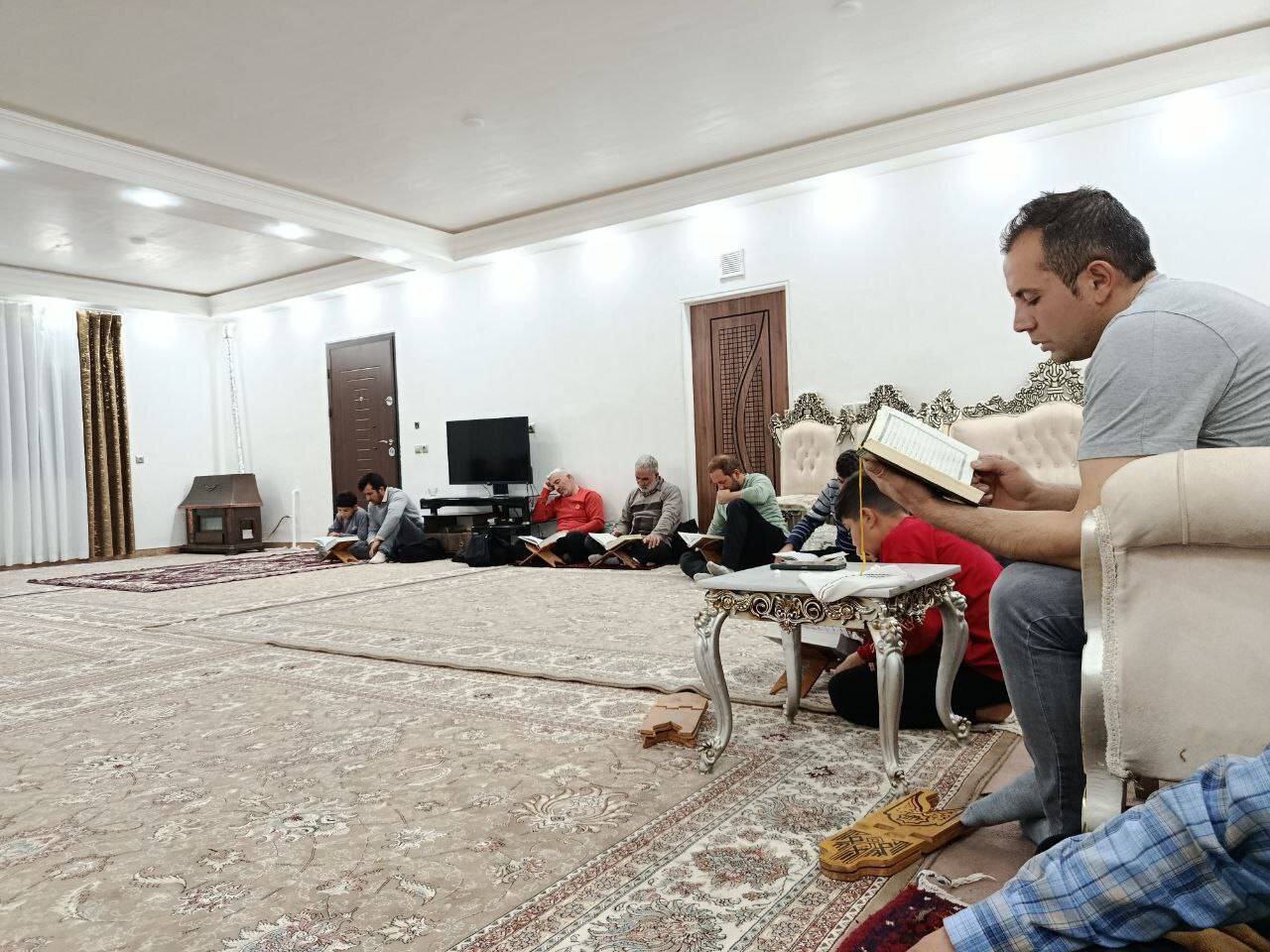 صدای دلنشین قرآن کریم در روستای توآباد پیچید + عکس