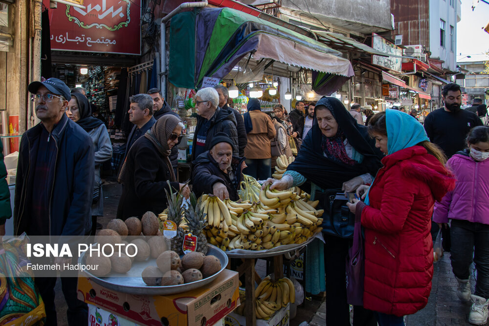 عکس/ بازار شب یلدا در رشت