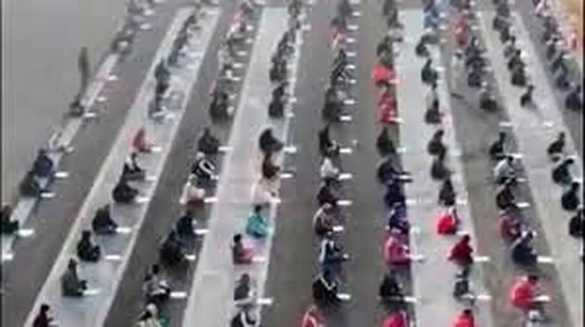 هندی ها باز هم خبرساز شدند؛ رقابت عظیم برای ورود به گارد ملی هند + فیلم