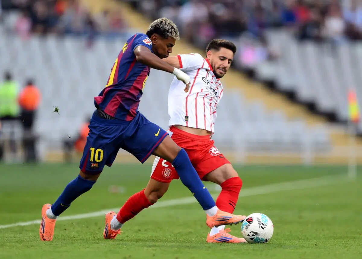 ویدیو: گل اول بارسلونا به ویارئال توسط رافینیا