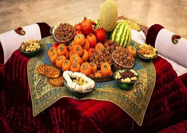 بازار شهر زیر سایه آیین کهن ایرانیِ یلدا