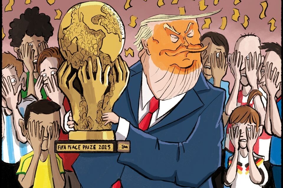 ترامپ و اینفانتینو متهم به زیرپا گذاشتن میراث تاریخی جام جهانی+ تصاویر