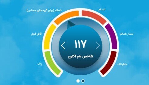 هوای تهران امروز یکشنبه ۳۰ آذر دوباره آلوده شد