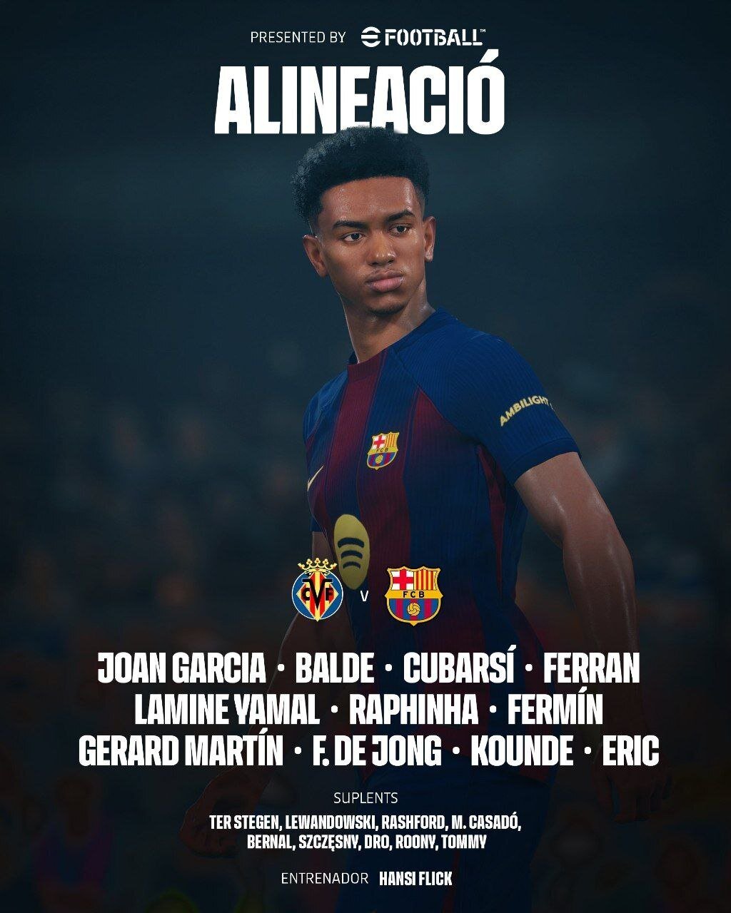 پخش زنده بازی بارسلونا و ویارئال