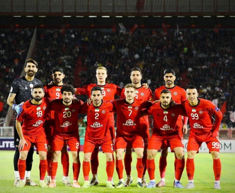 اعلام ترکیب تراکتور برای جشن صعود در آسیا