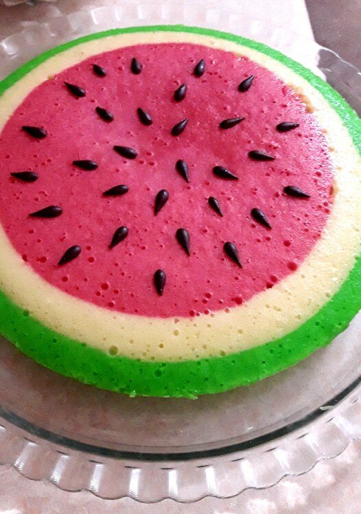 از شما/کیک هندوانه  🍉🍉🍉