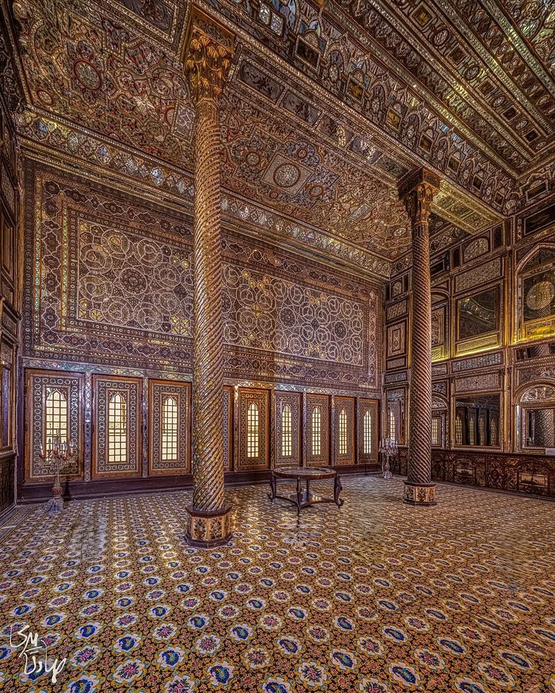 عمارت بادگیر در کاخ گلستان تهران