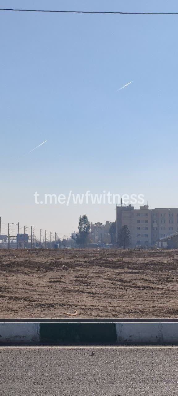 آزمایش موشکی در چند نقطۀ ایران